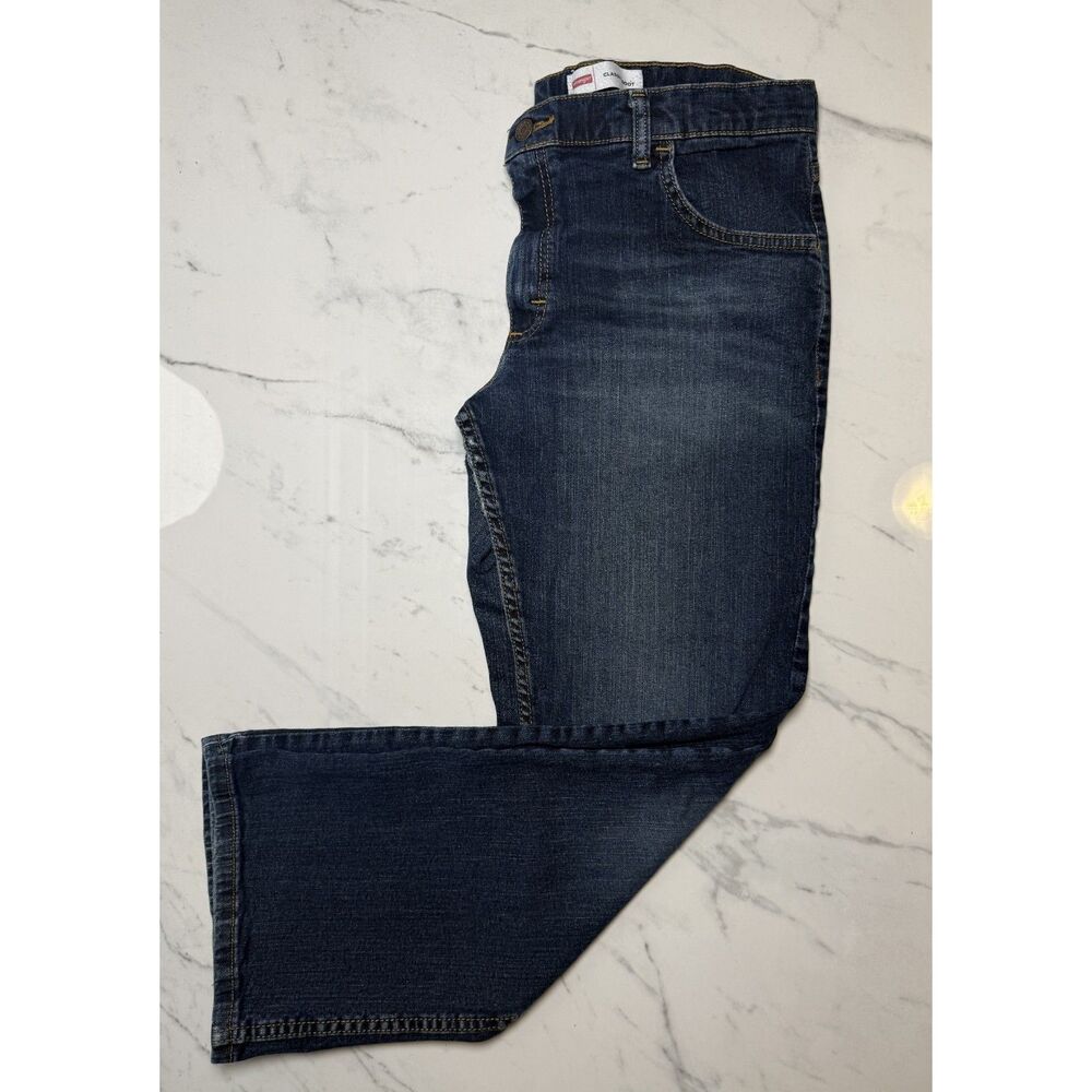 Wrangler Boys 16 Husky Dark Wash Jeans